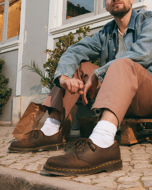 1461 Crazy Horse Leather Oxford Shoes