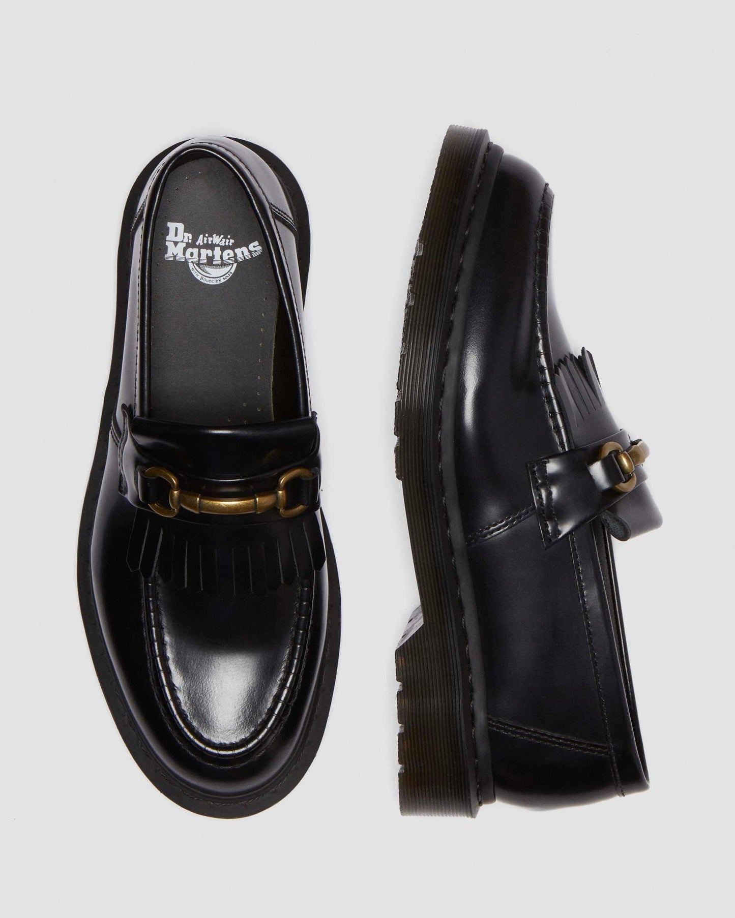 Adrian Snaffle Smooth Leather Tassel Loafers