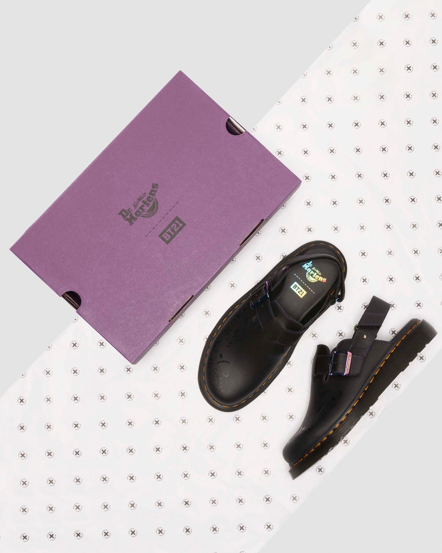 BT21 Jorge Nappa Leather Mules