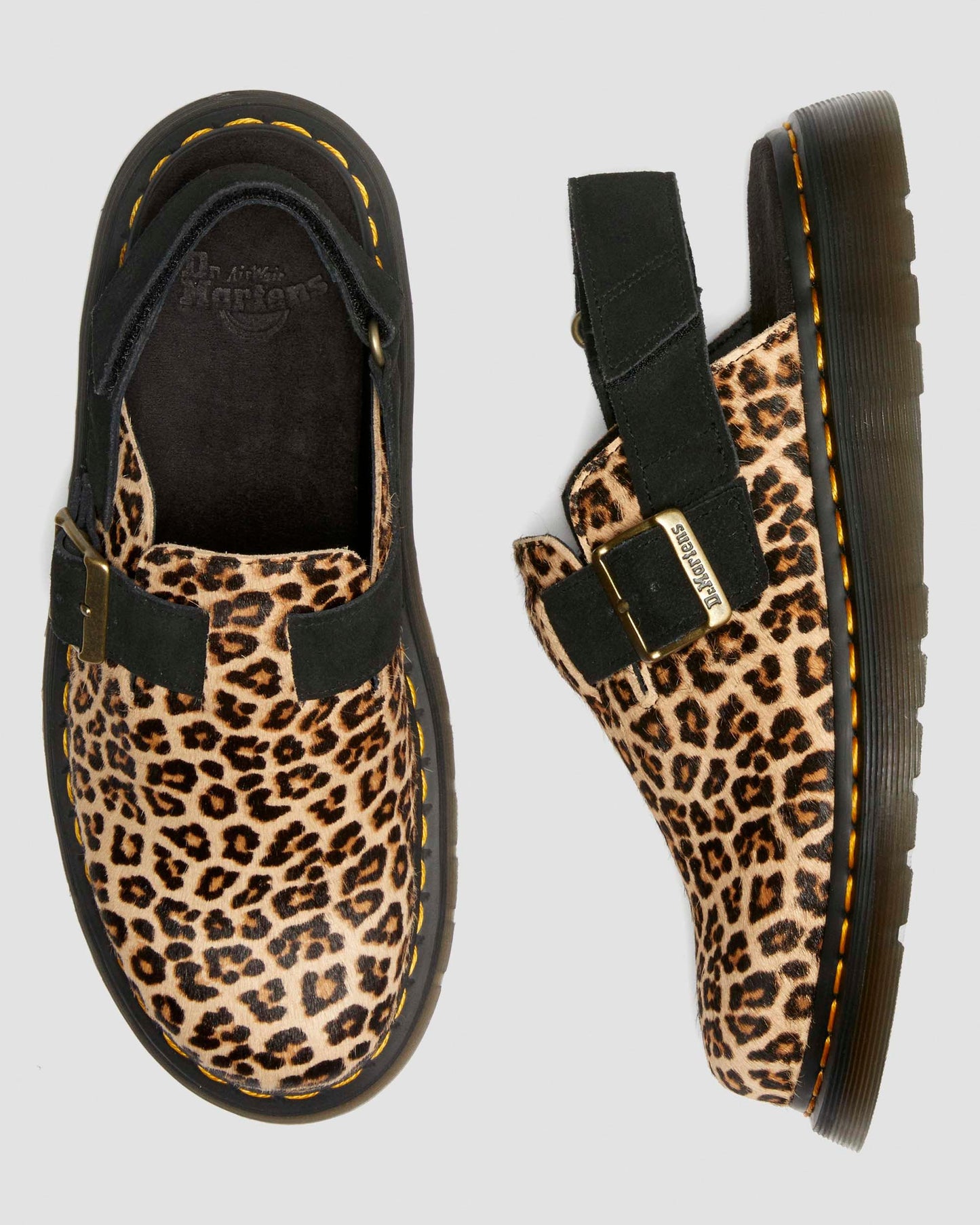 Jorge II Suede and Hair-On Leather Mules