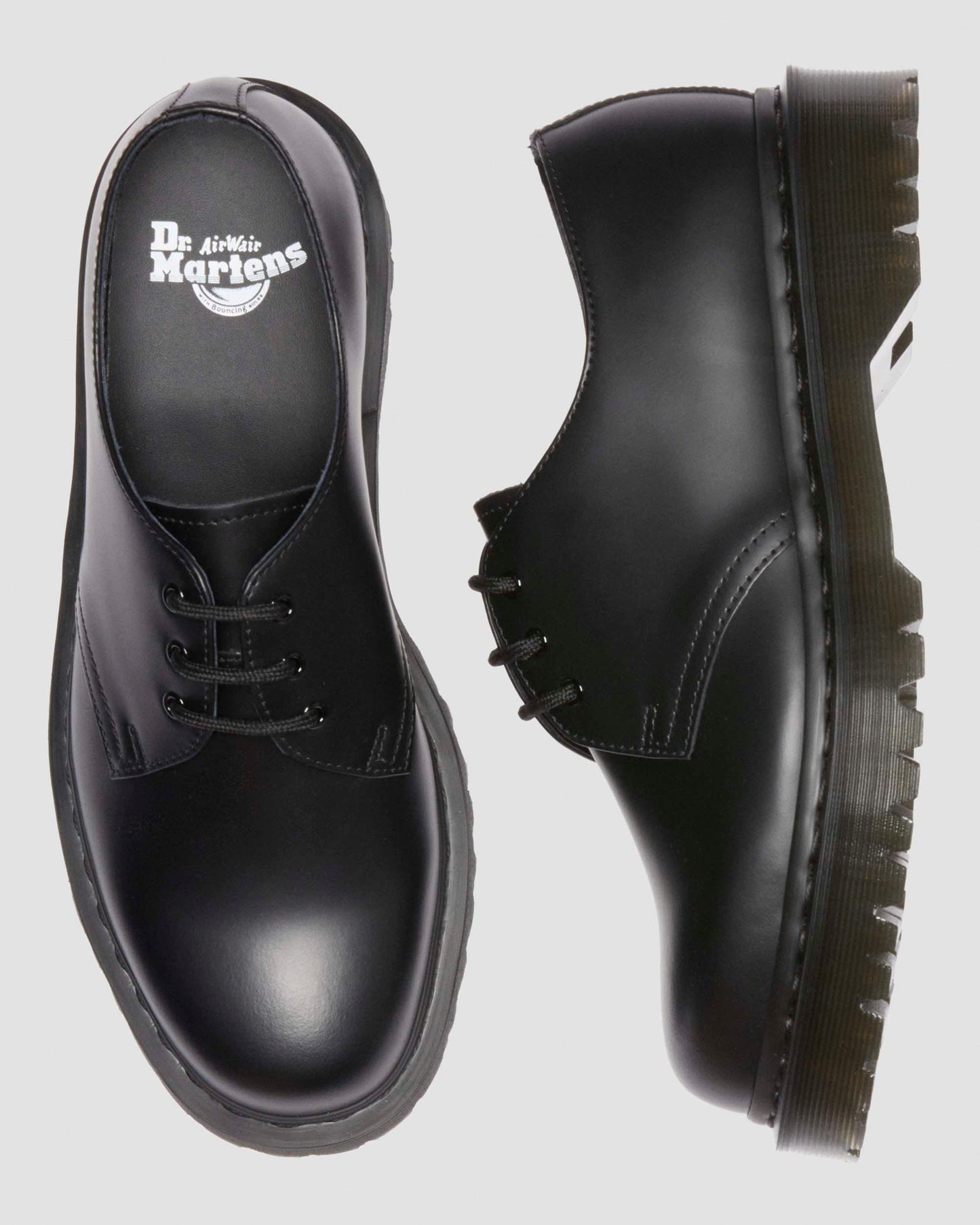 1461 Bex Mono Smooth Leather Oxford Platform Shoes