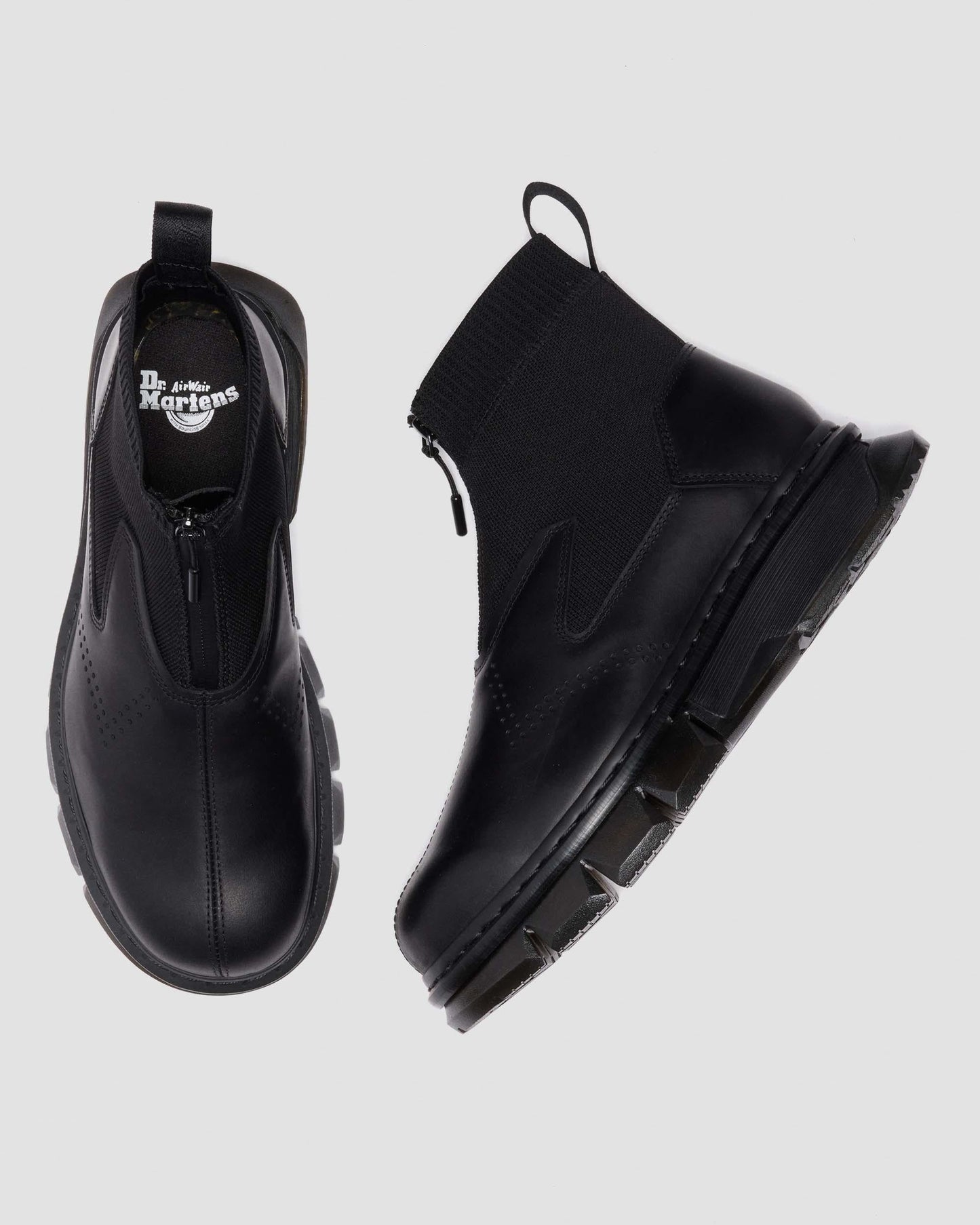 14XX Qubist Zip Orleans Leather Boots