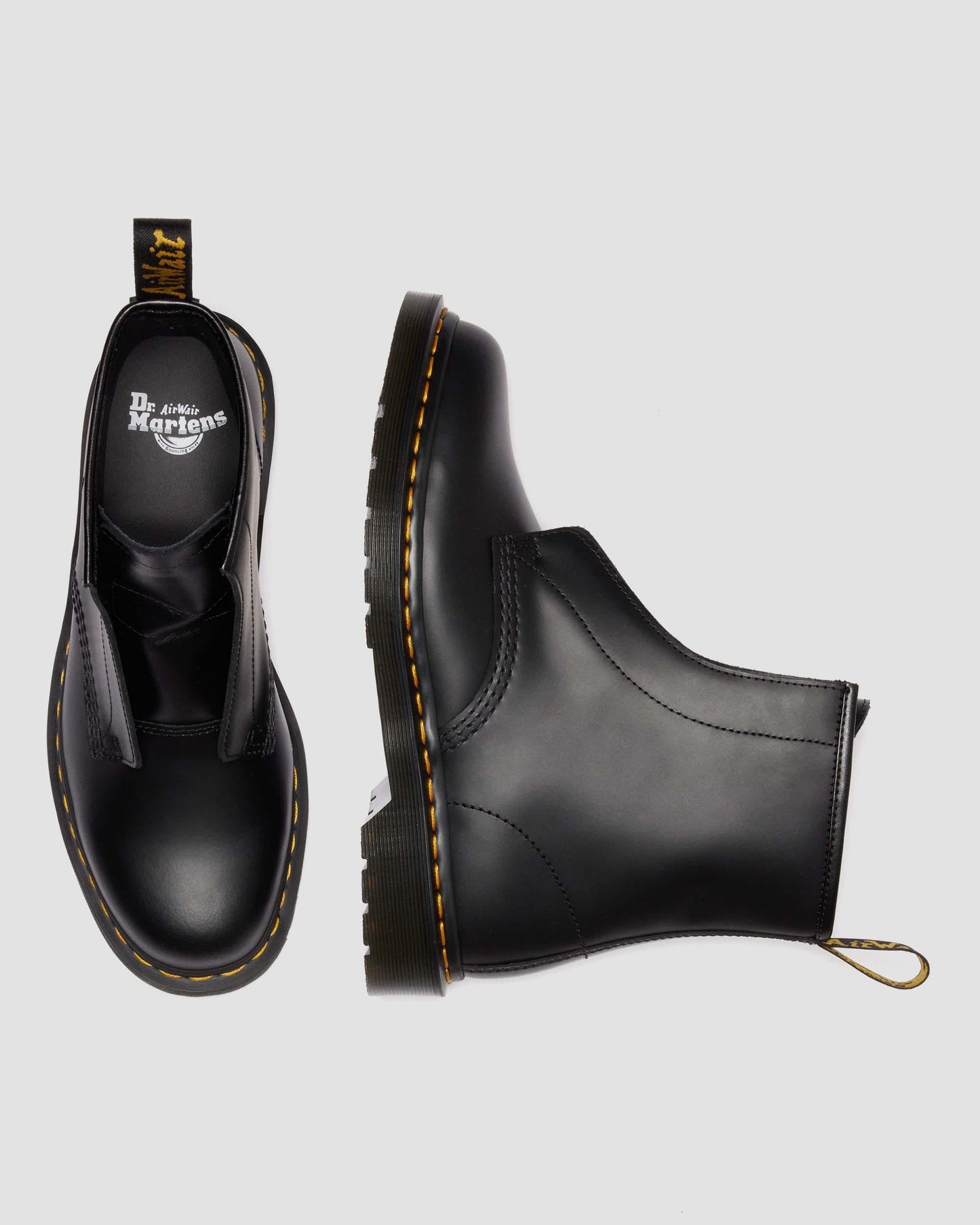 1460 Laceless Smooth Leather Slip On Boots
