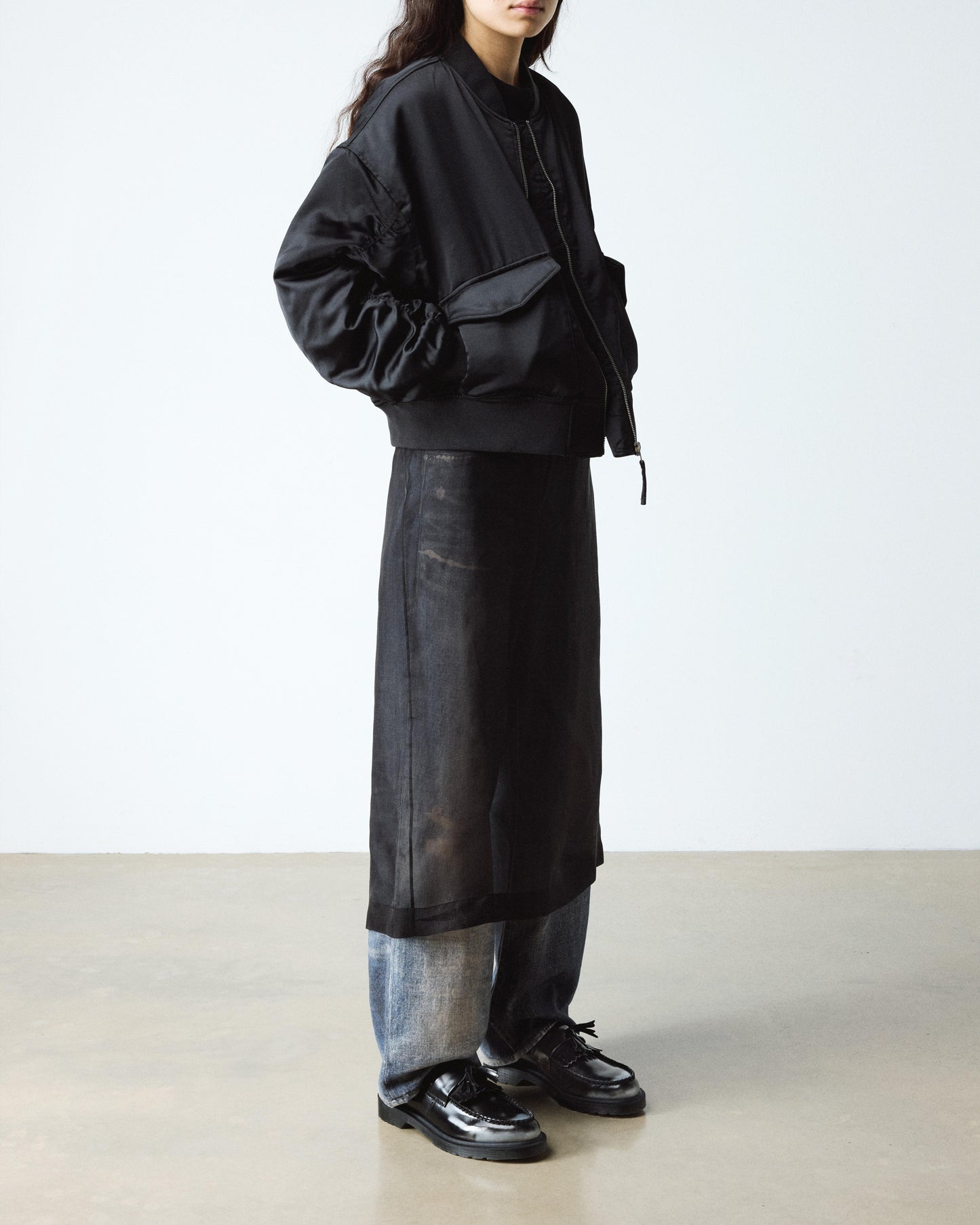 Adrian Tassel Arcadia Rub Off Leather Loafers