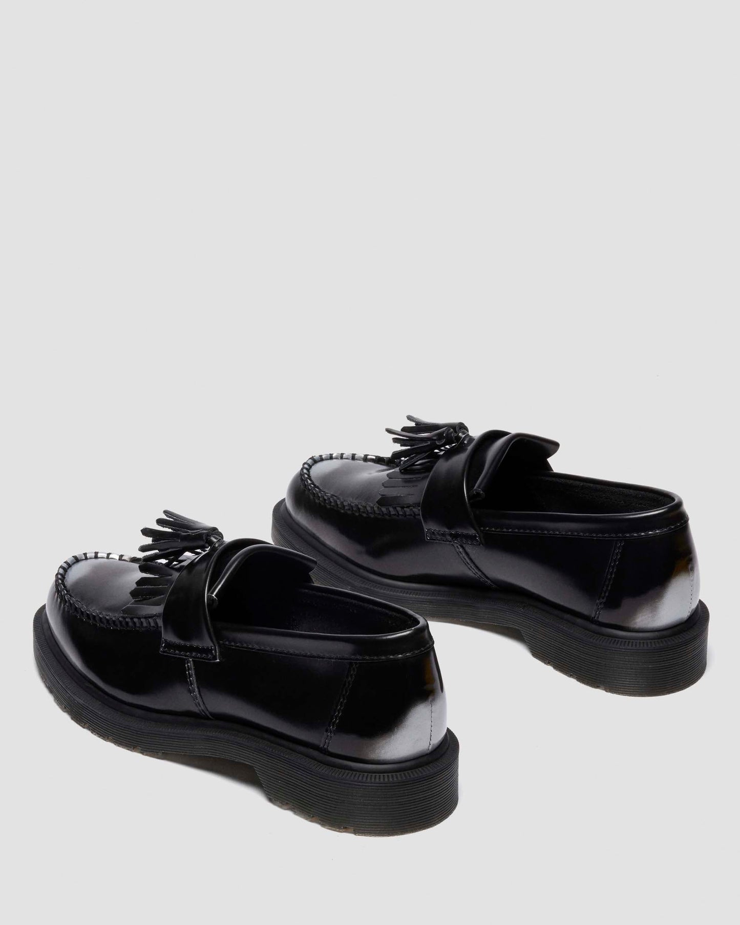 Adrian Tassel Arcadia Rub Off Leather Loafers