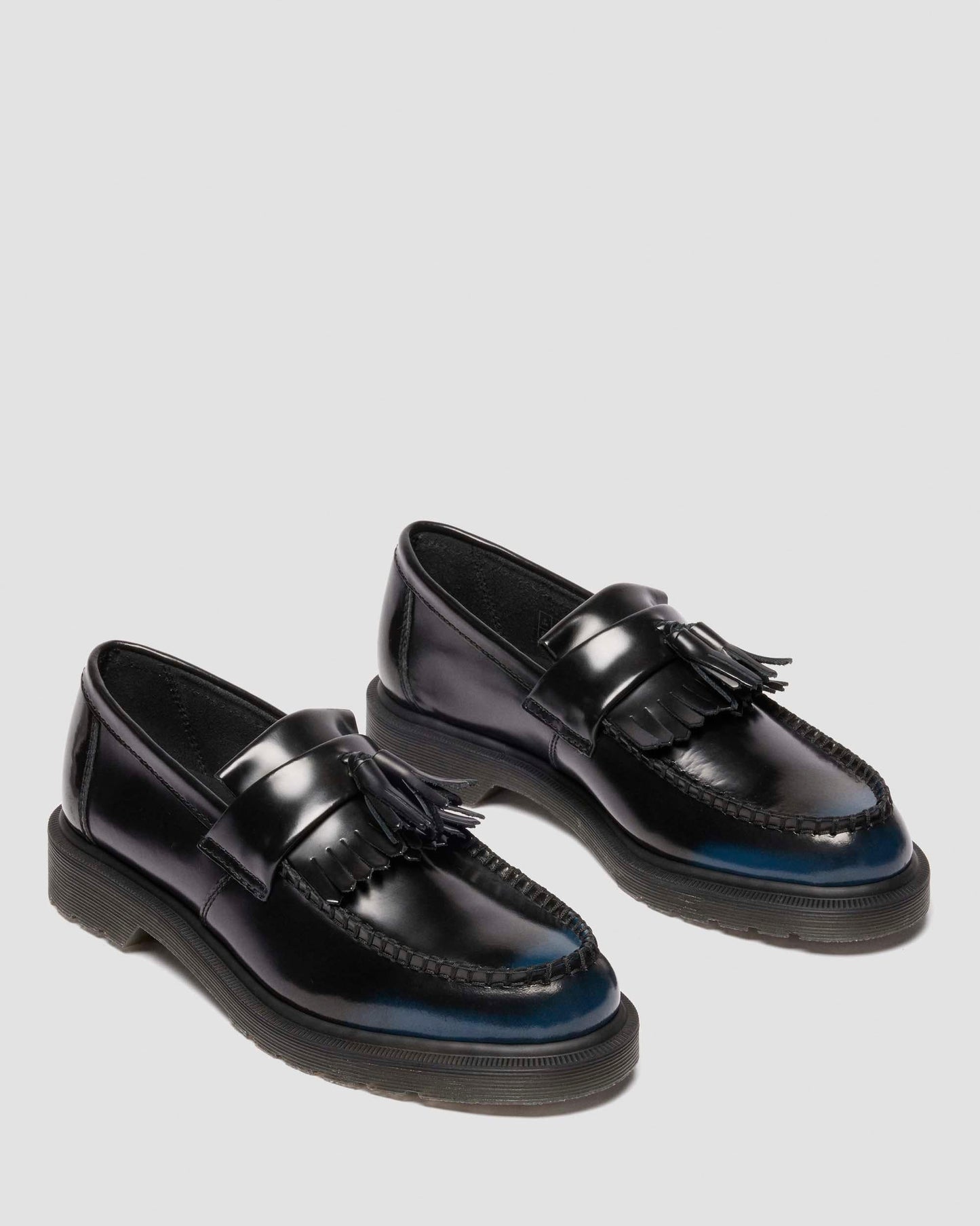 Adrian Tassel Arcadia Rub Off Leather Loafers