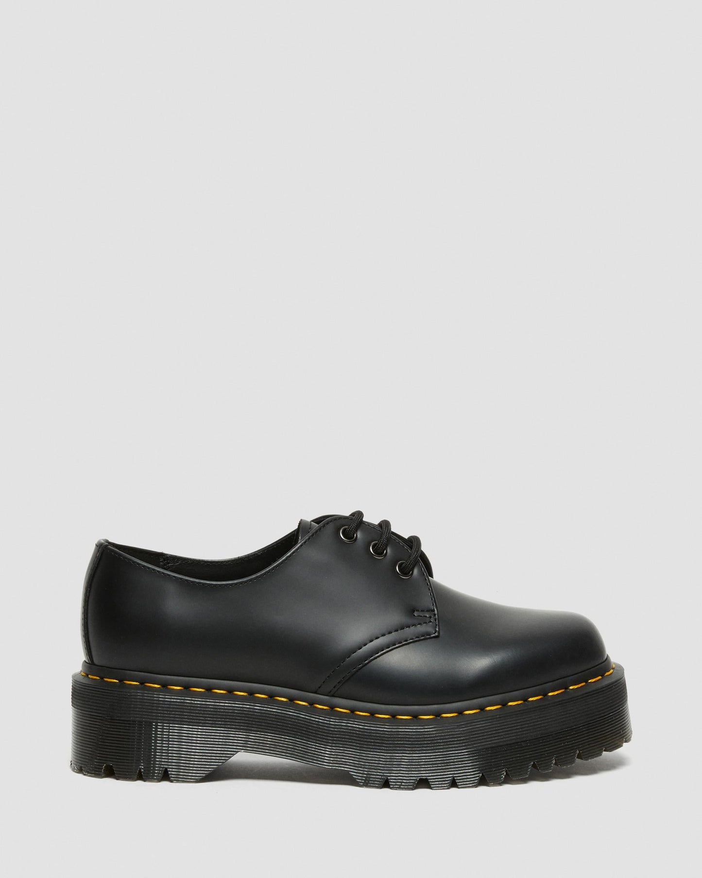 1461 Quad Polished Smooth Leather Oxford Platform Shoes