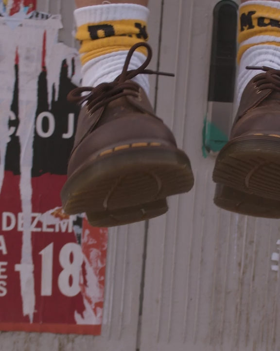 1461 Crazy Horse Leather Oxford Shoes