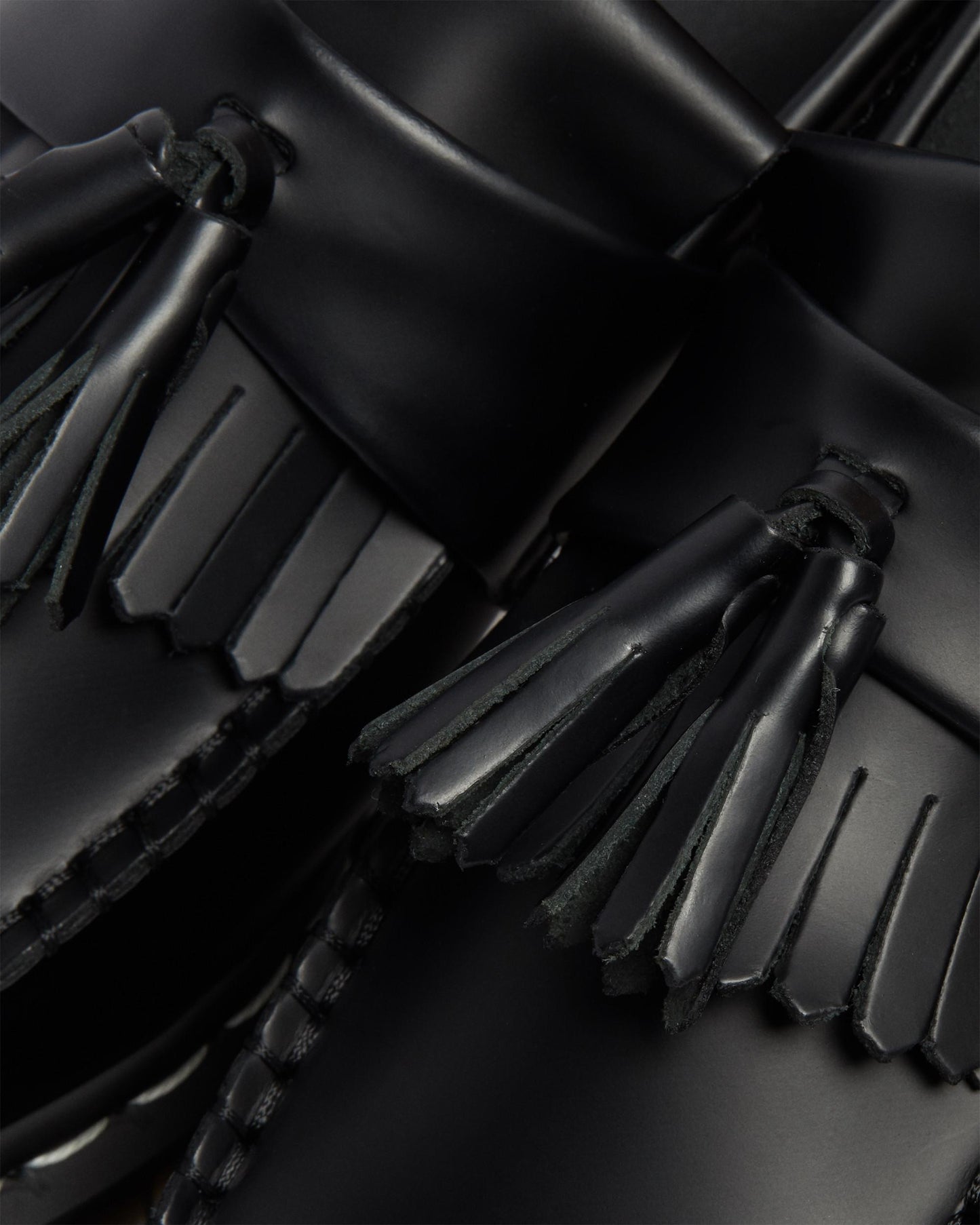 ADRIAN WHITE STITCH SMOOTH LEATHER SHOES