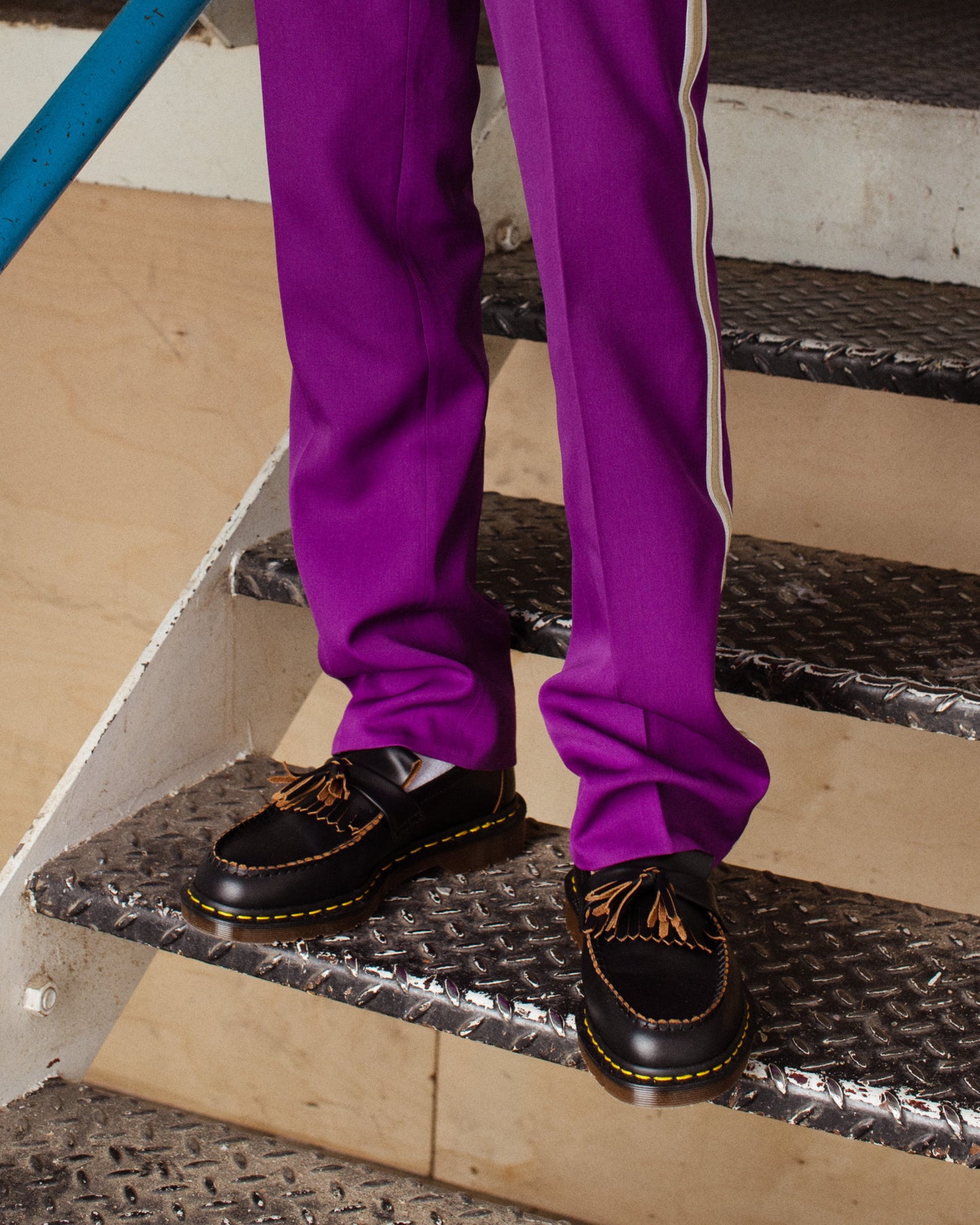 Adrian Quilon Leather Loafers