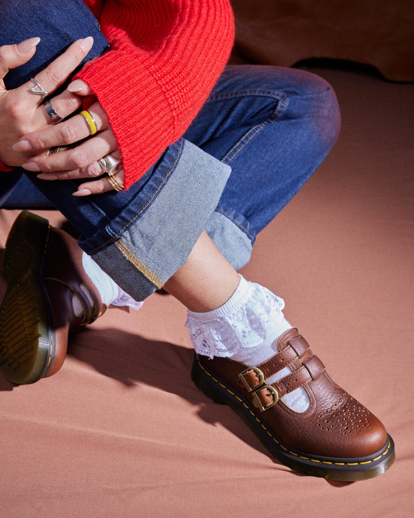 8065 Mary Jane Ambassador Leather Shoes