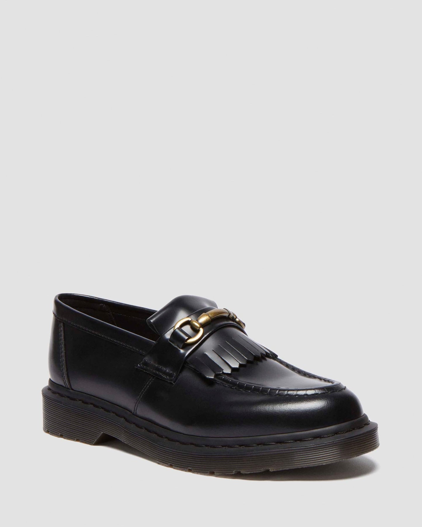 Adrian Snaffle Smooth Leather Tassel Loafers