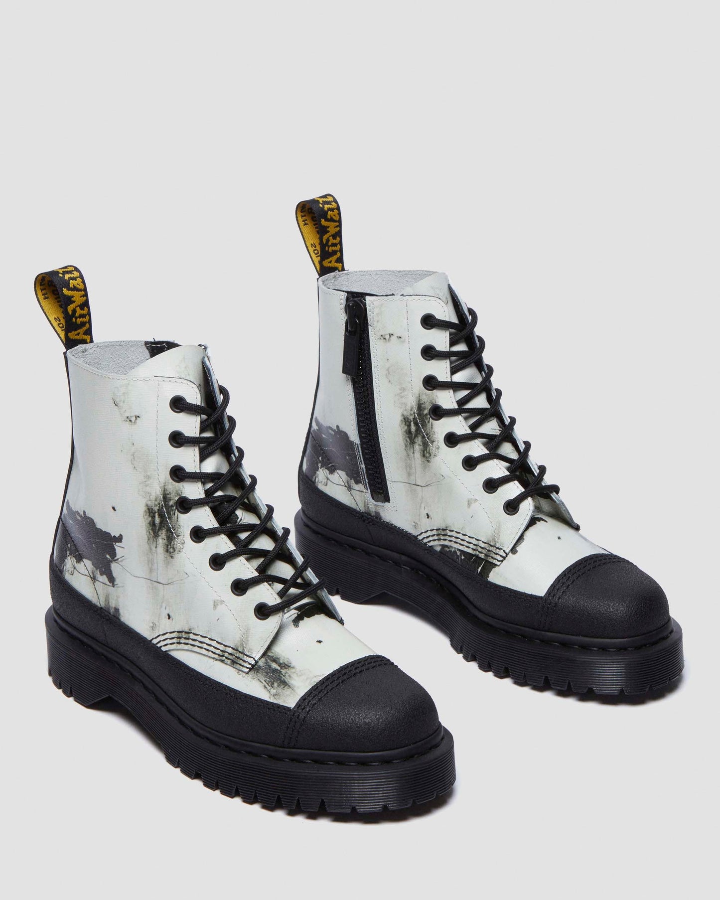 Nine Inch Nails 1460 Leather Ankle Boots