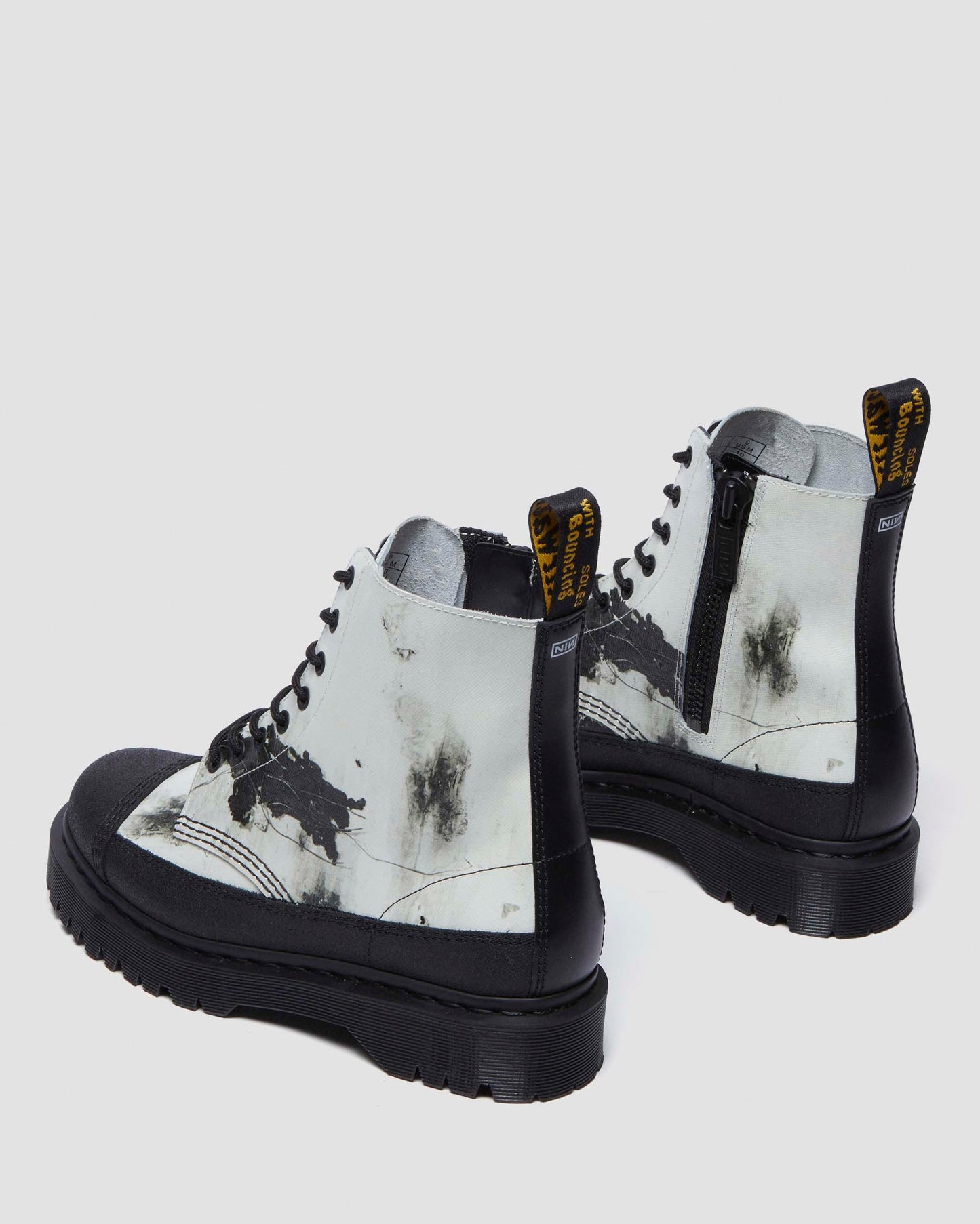 Nine Inch Nails 1460 Leather Ankle Boots