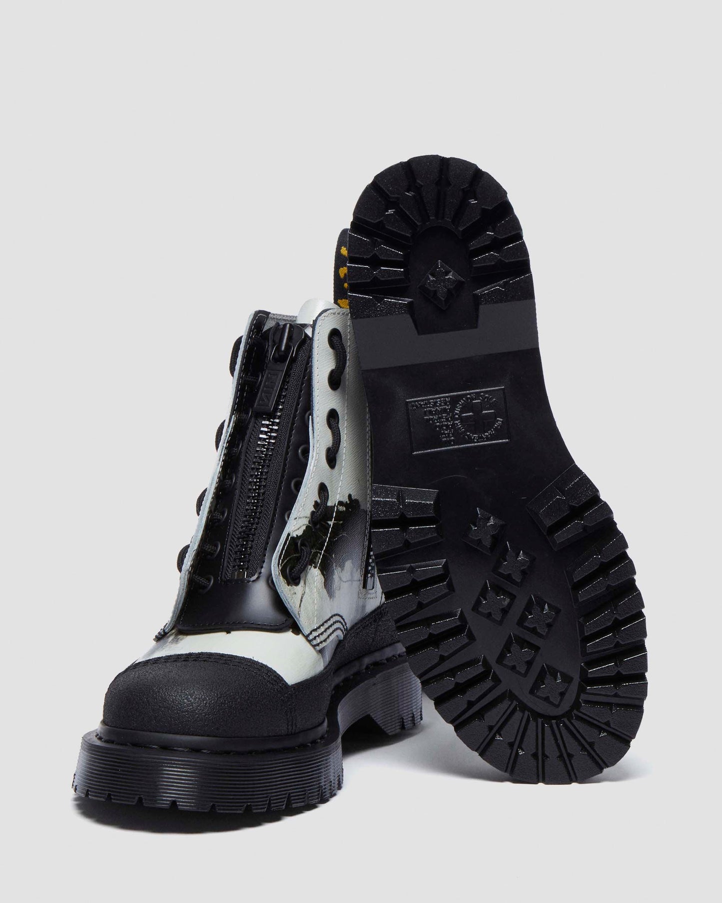 Nine Inch Nails 1460 Leather Ankle Boots