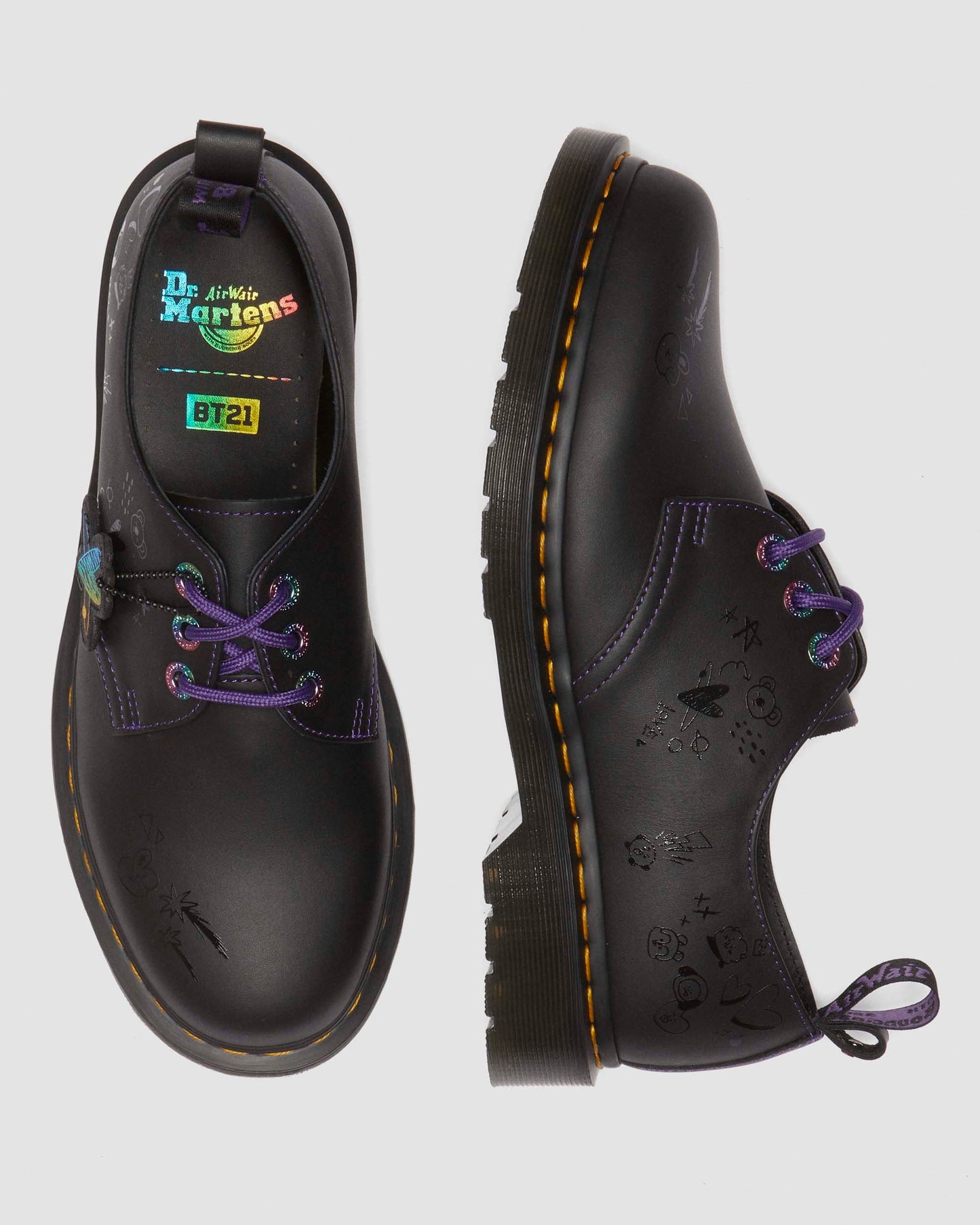 BT21 1461 Nappa Leather Oxford Shoes