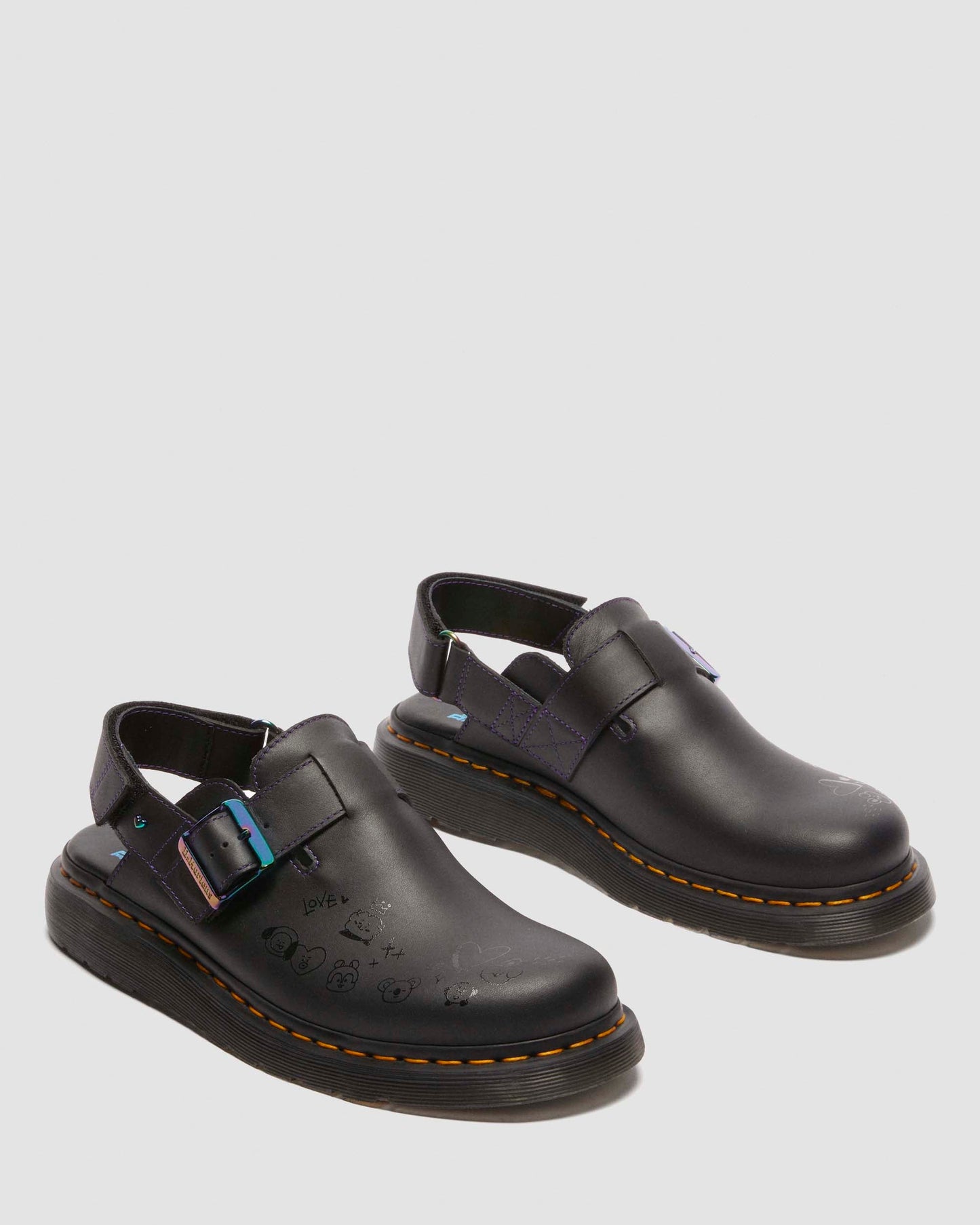 BT21 Jorge Nappa Leather Mules