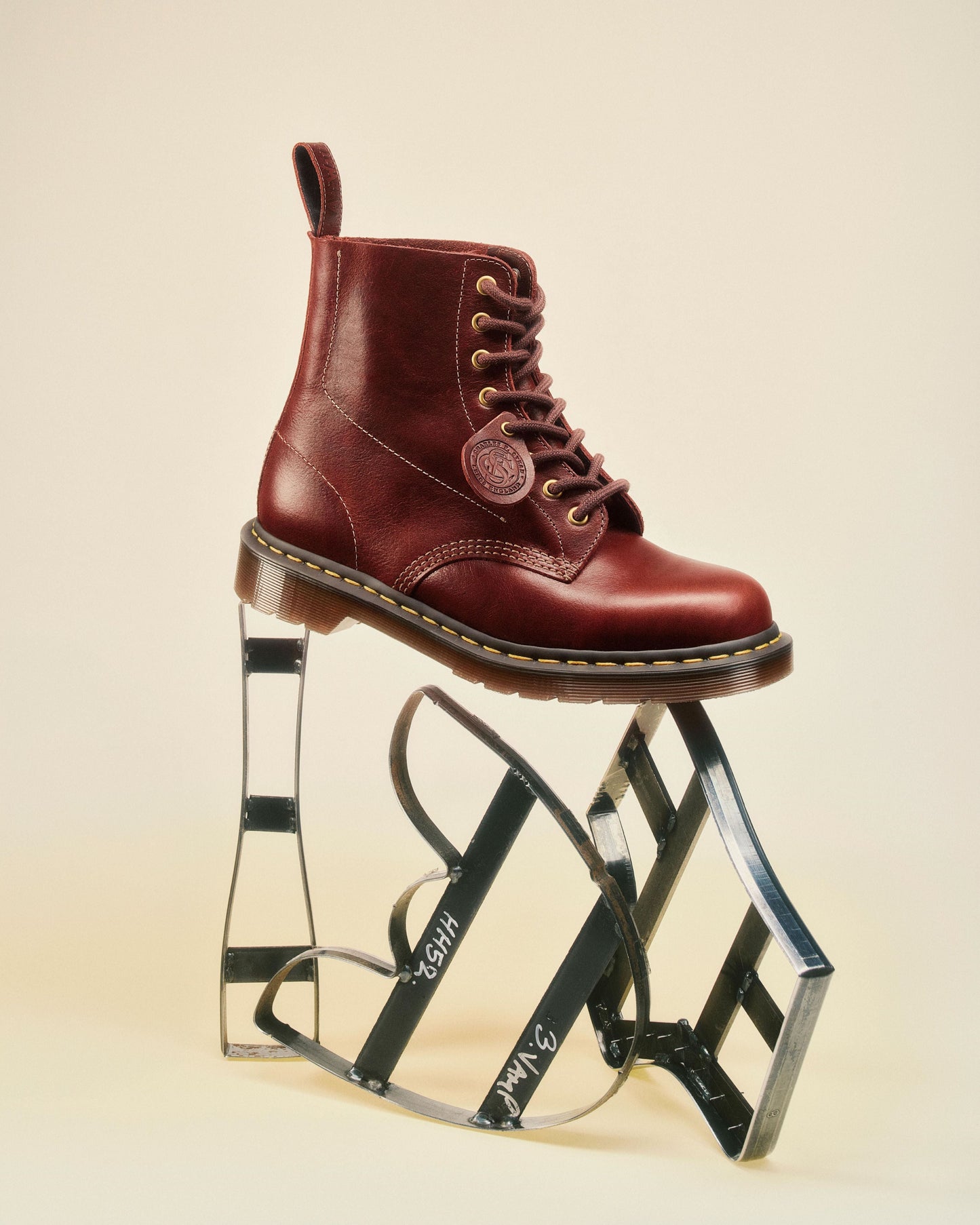 1460 Love Letter Classic Calf Leather Lace Up Ankle Boots