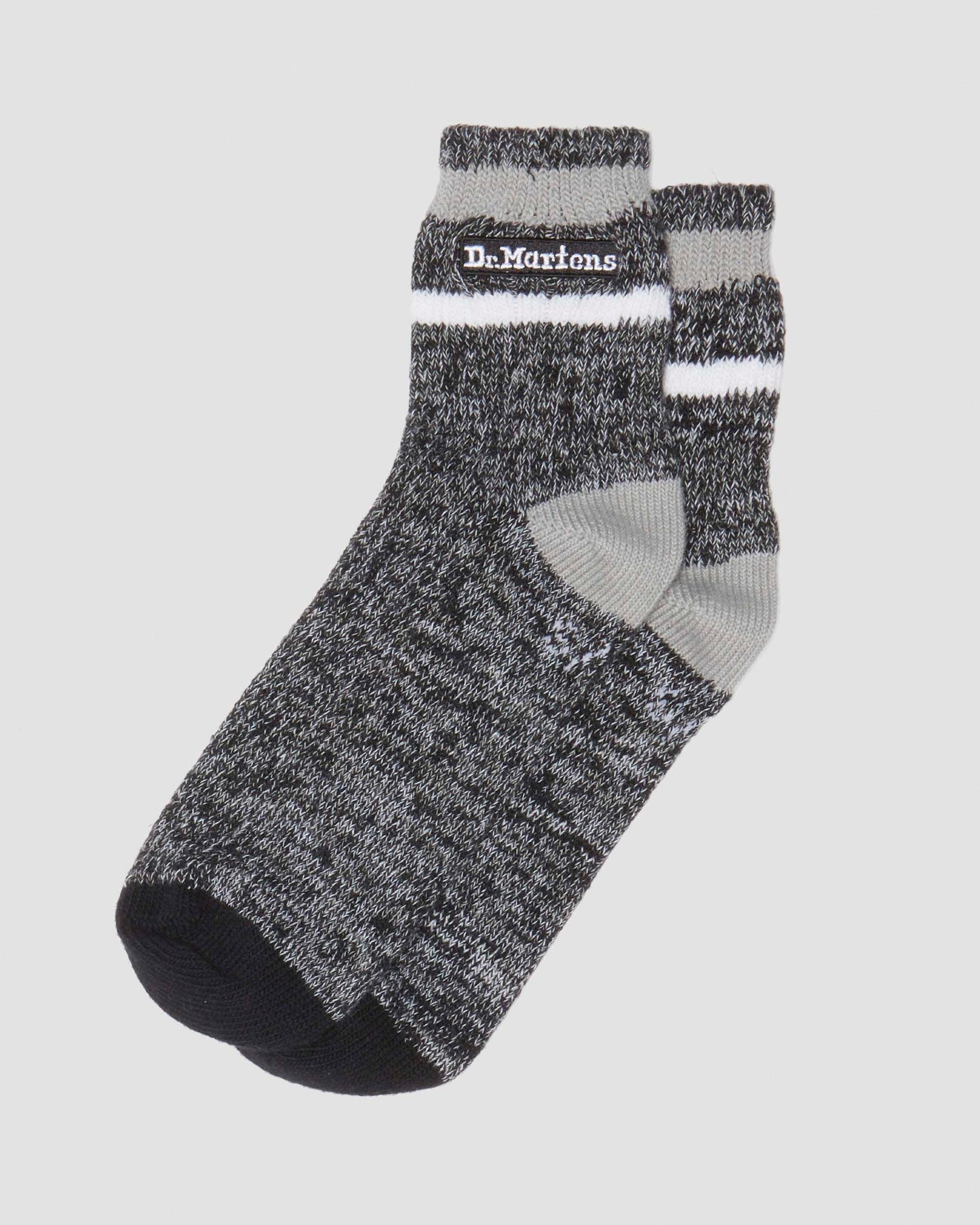 Short Marl Cotton Blend Socks