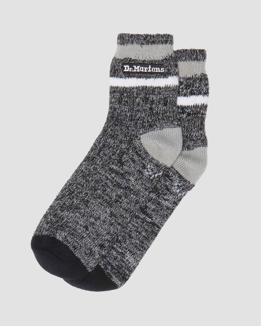 Short Marl Cotton Blend Socks
