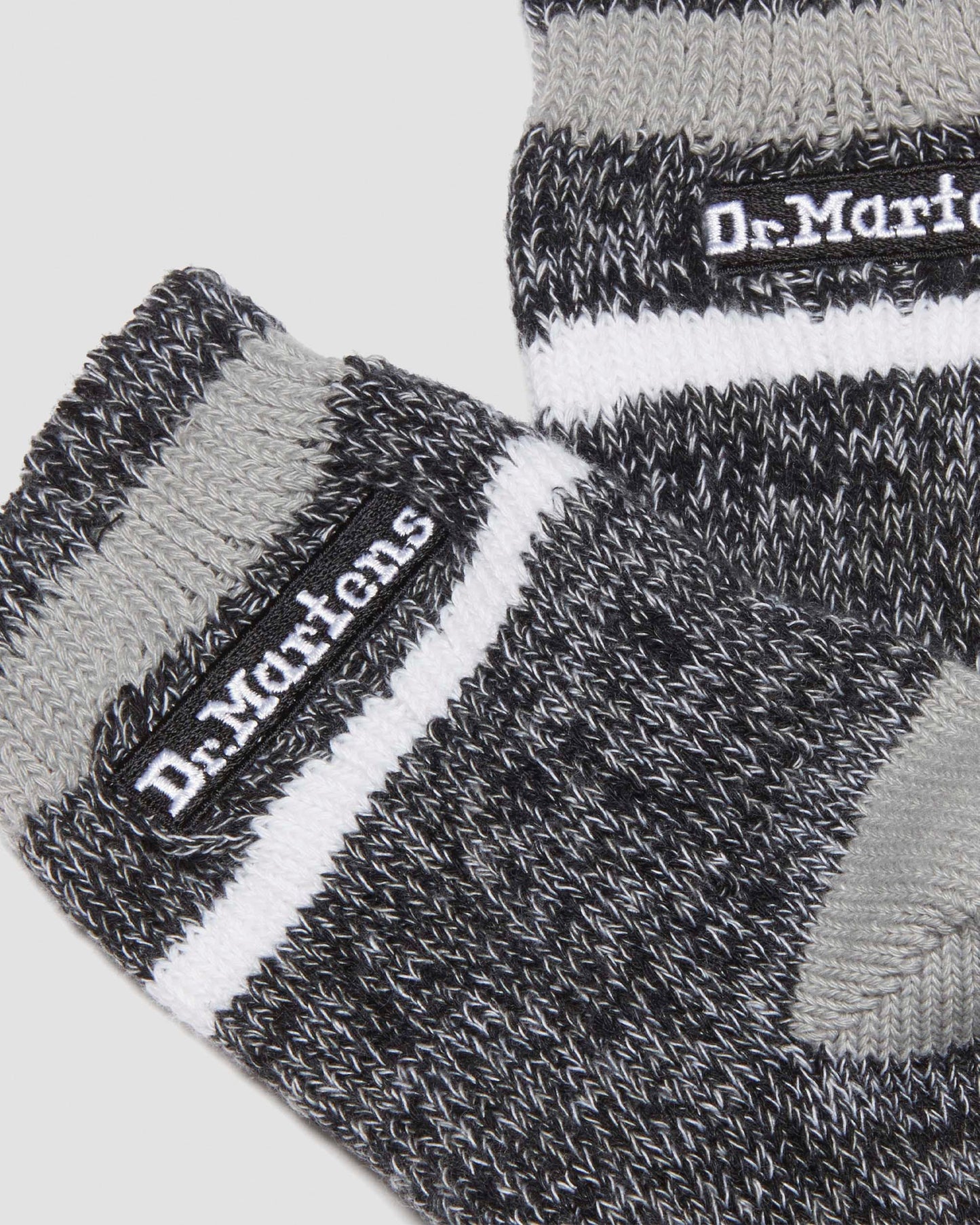 Short Marl Cotton Blend Socks