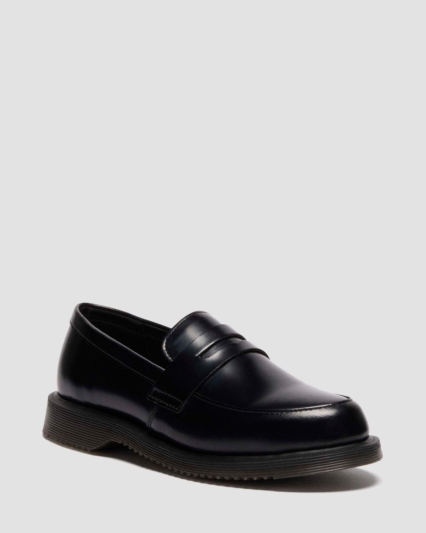 Temara Polished Smooth Leather Loafers