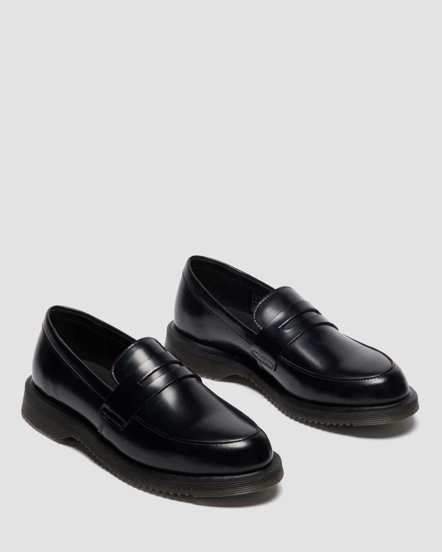 Temara Polished Smooth Leather Loafers