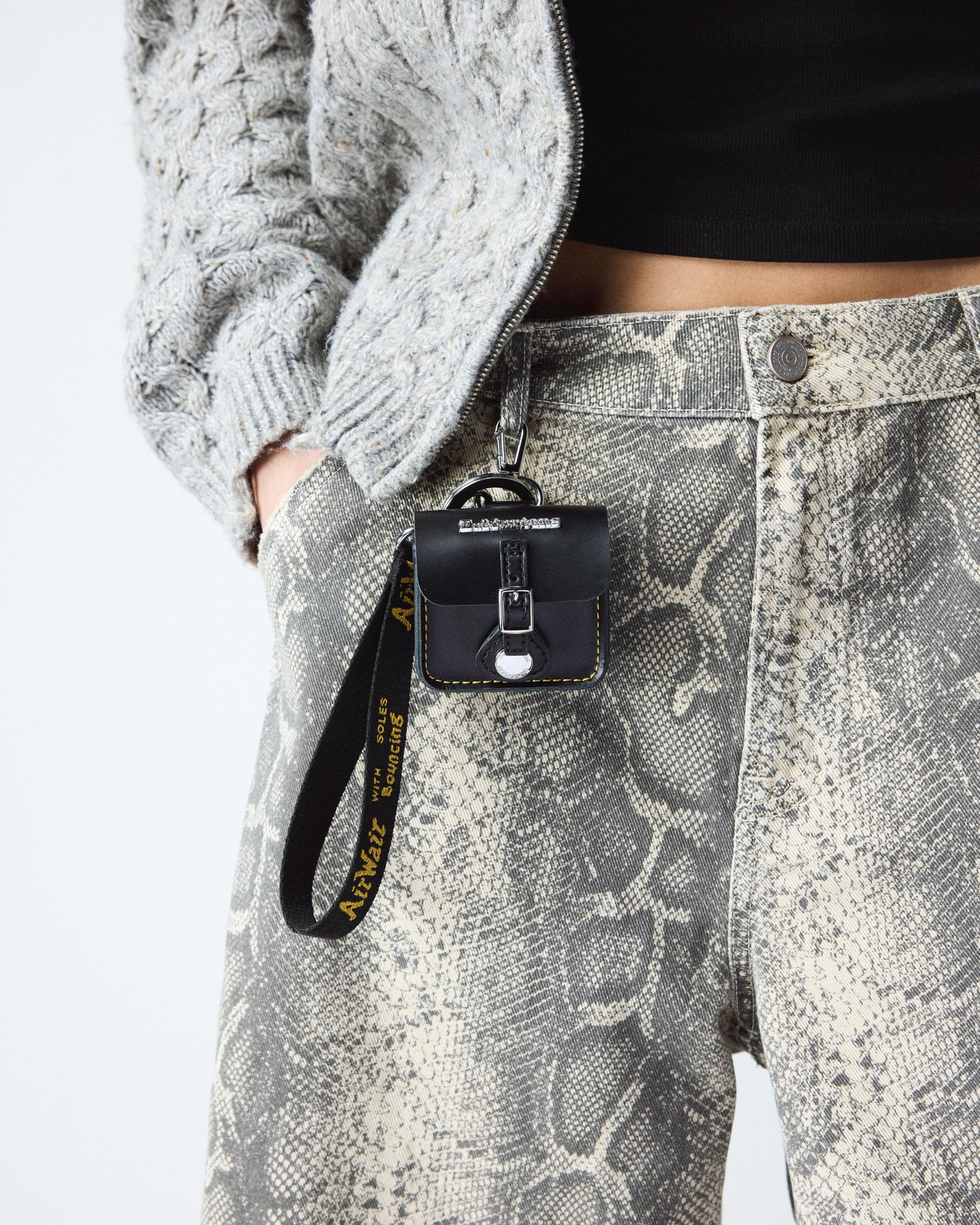 Pouch Leather Keyring