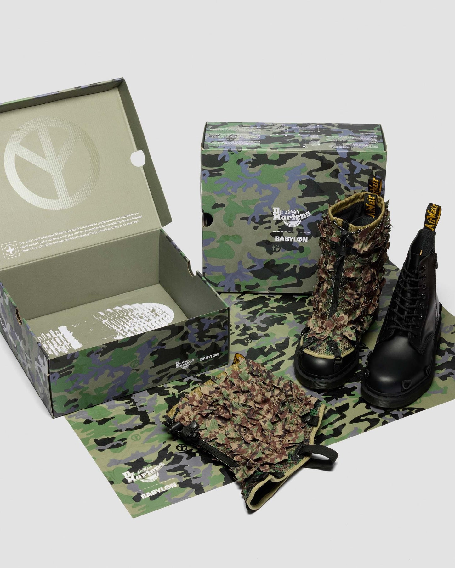 1460 Babylon Camo Boots