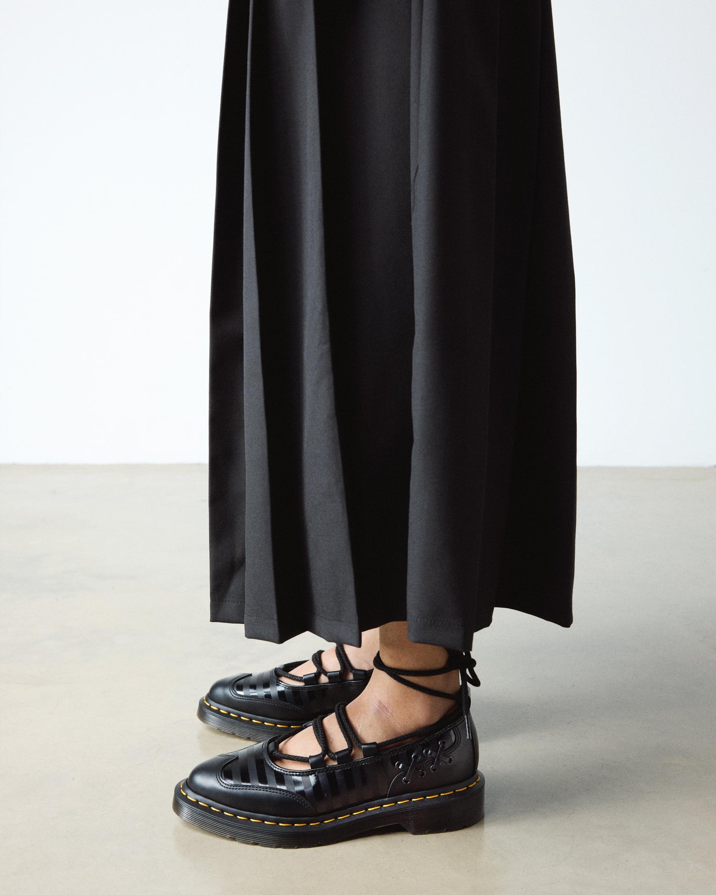 Wednesday Elphie II Smooth Leather Ballet Flats