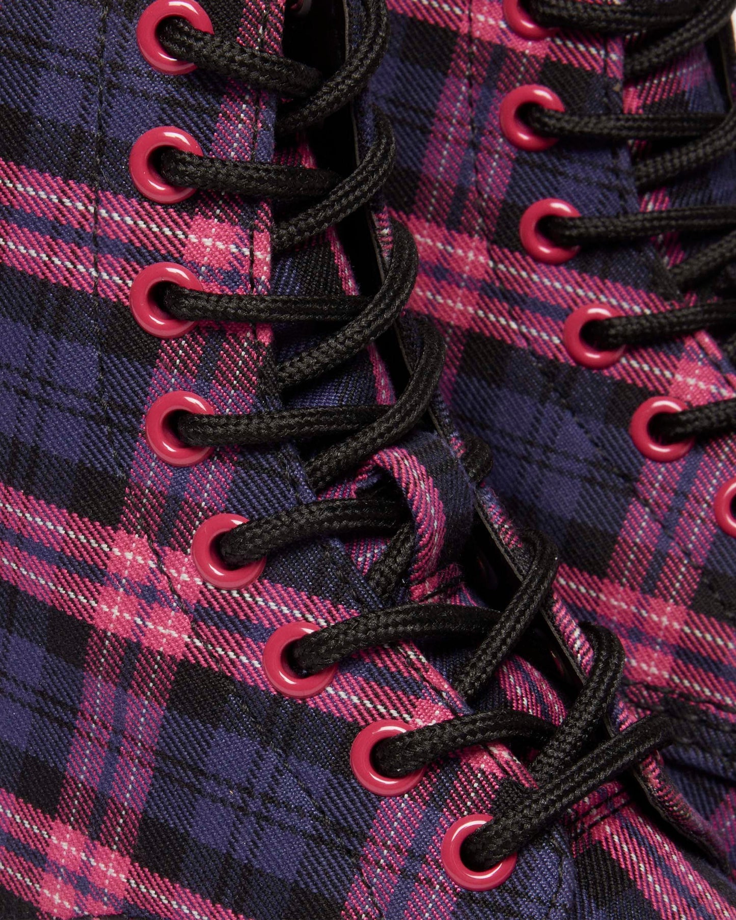 1460 Tartan Lace Up Boots