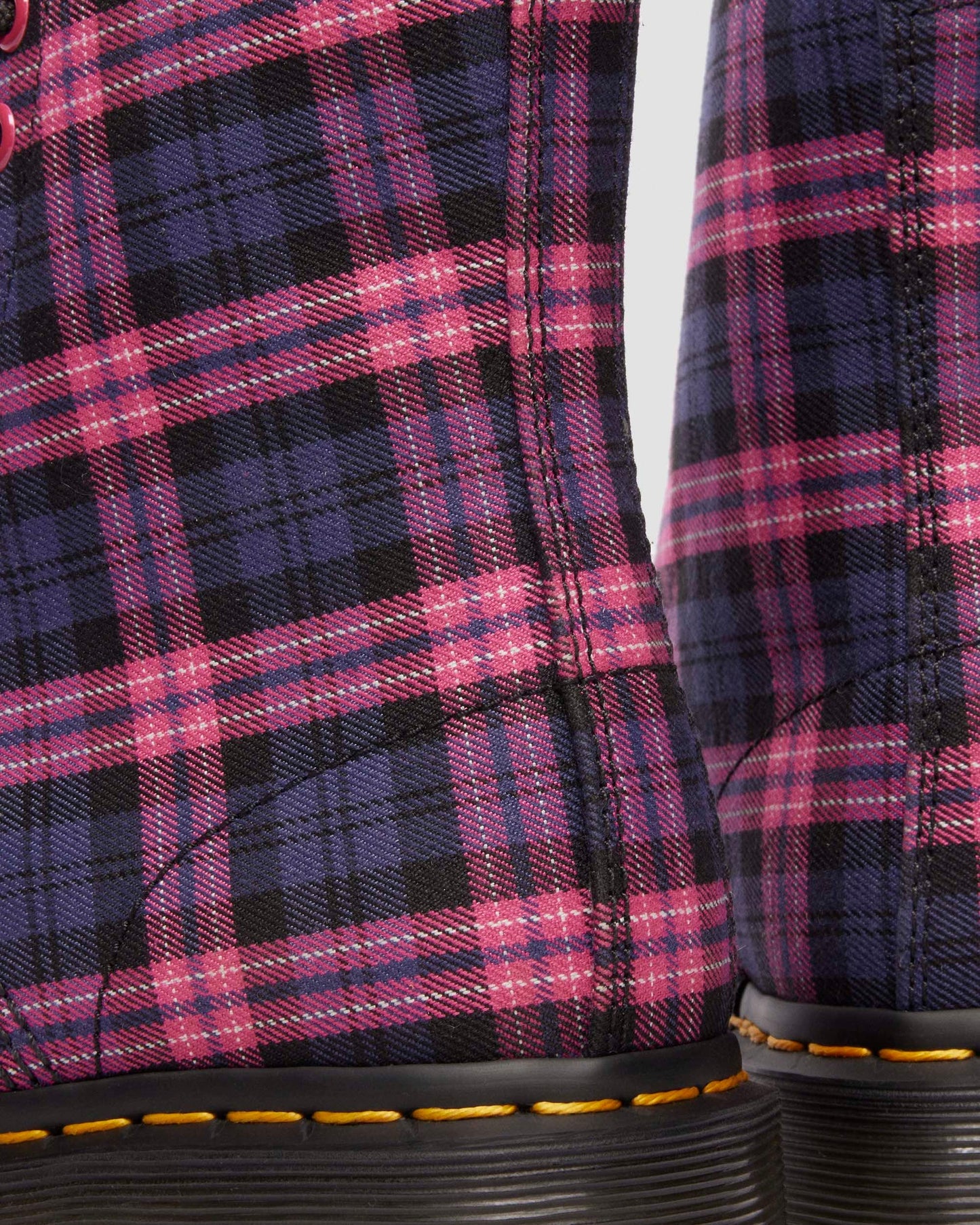 1460 Tartan Lace Up Boots