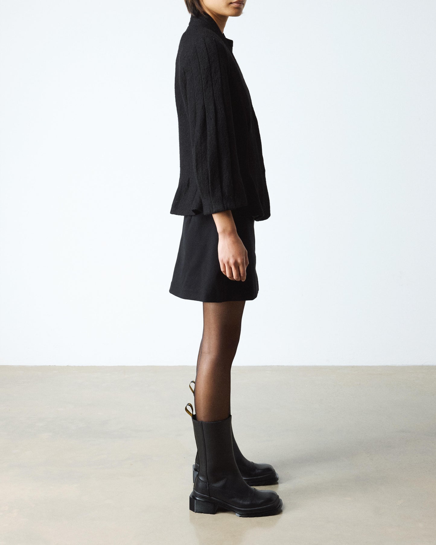 Maybole Hi Square Toe Leather Chelsea Boots