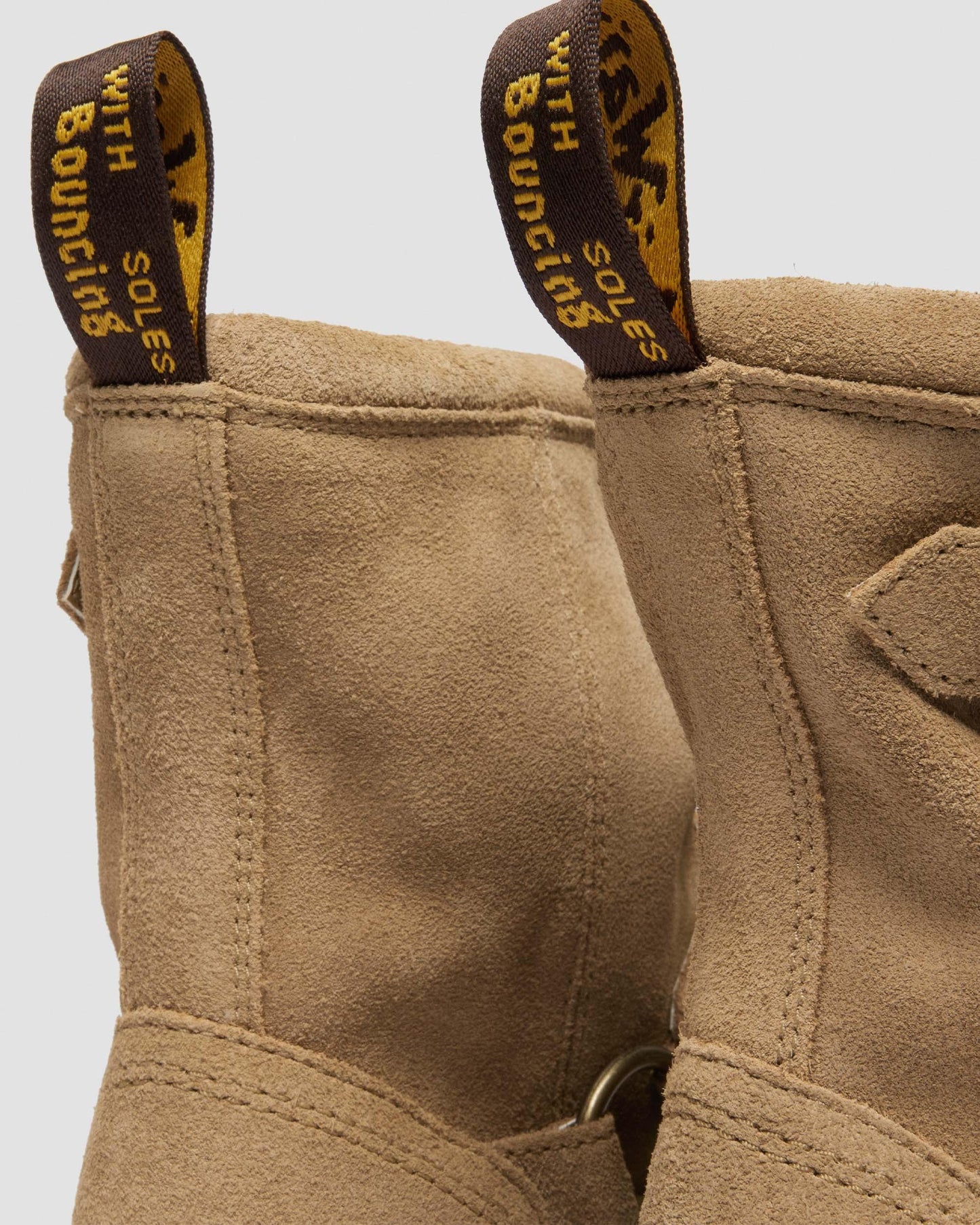 Anistone Harness Suede Biker Boots