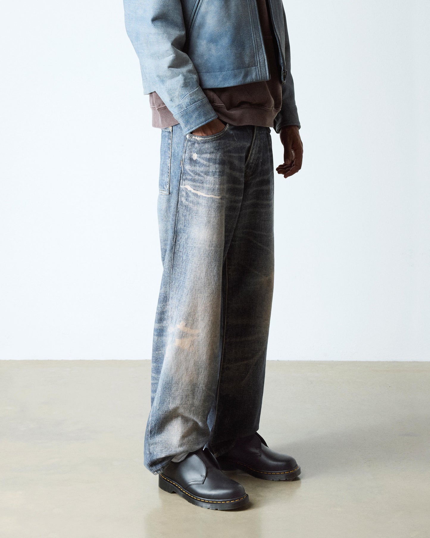 1461 Laceless Smooth Leather Slip On Shoes