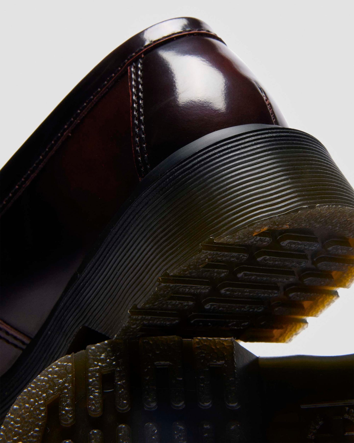 Penton Heart Two-Tone Rub-Off Leather Loafers