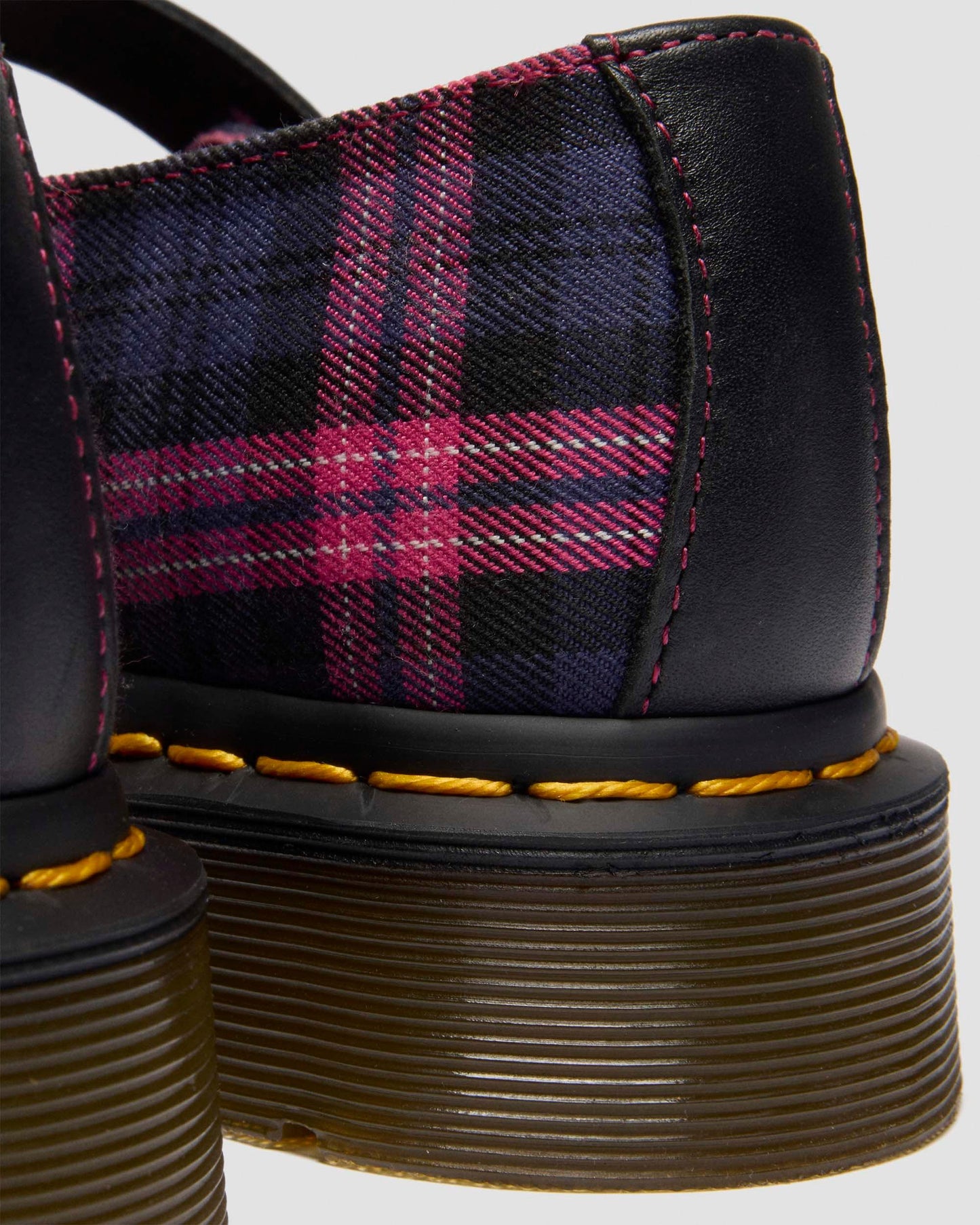 Elphie Tartan Mary Jane Shoes