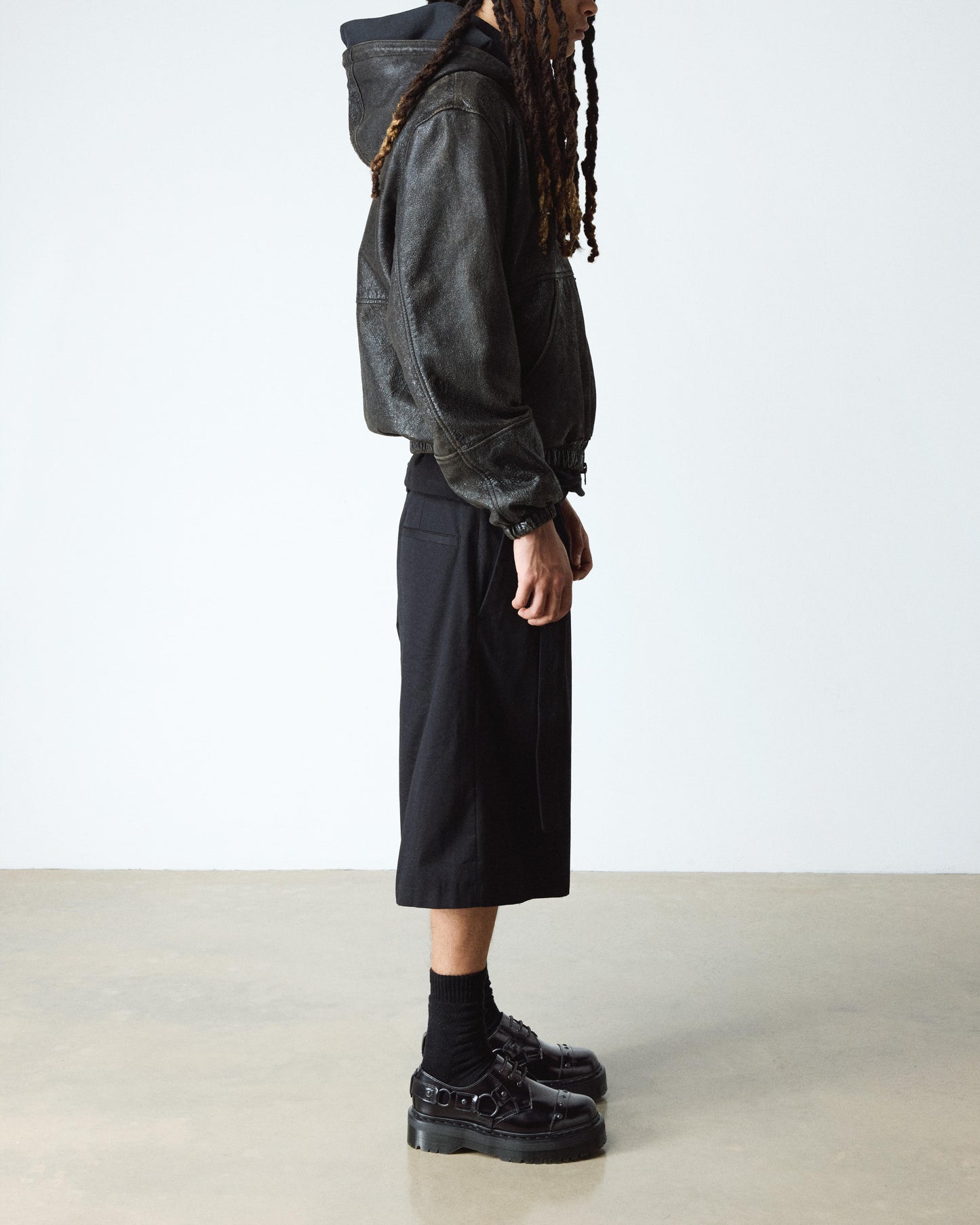 1461 Quad Harness Analine Leather Shoes