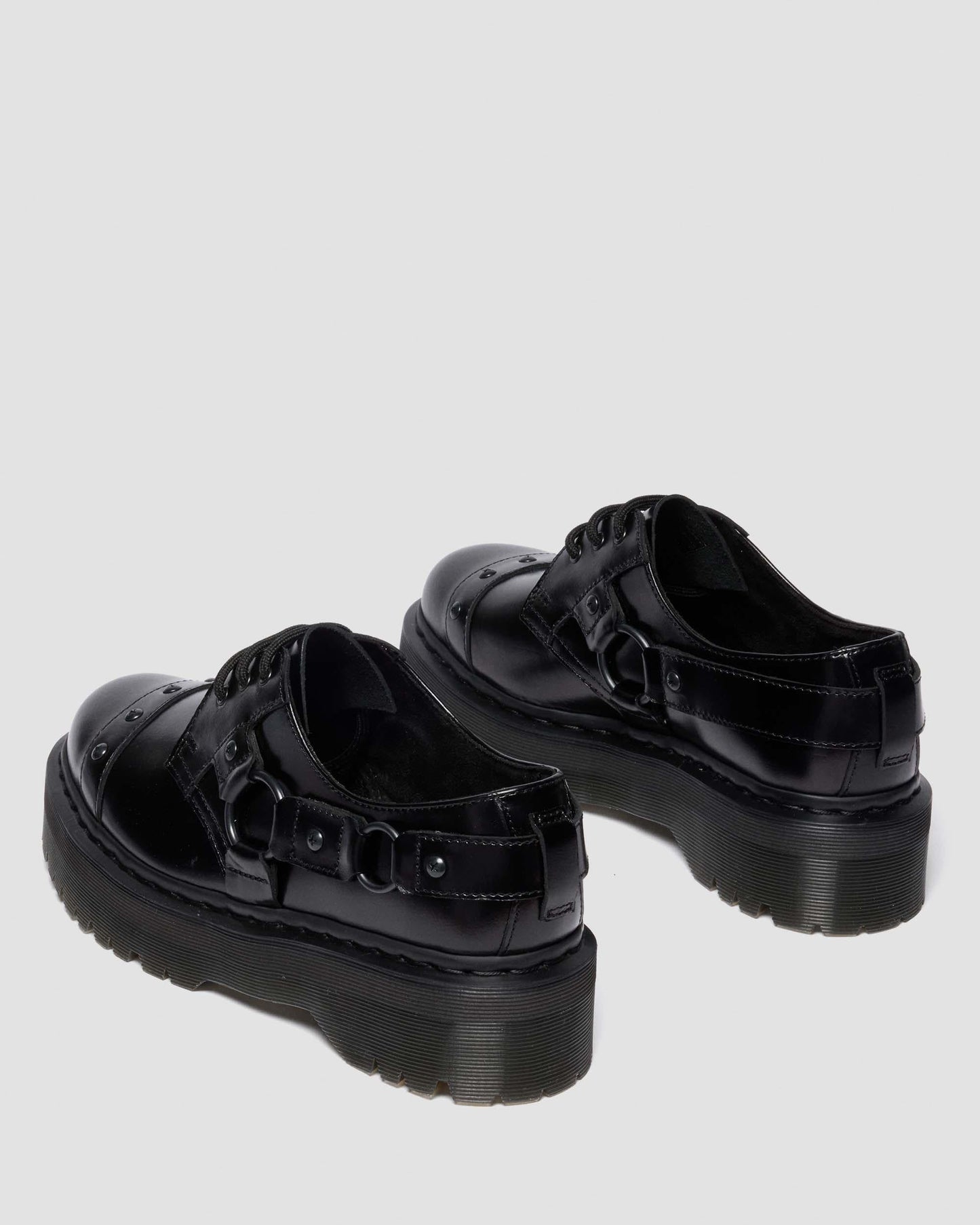 1461 Quad Harness Analine Leather Shoes